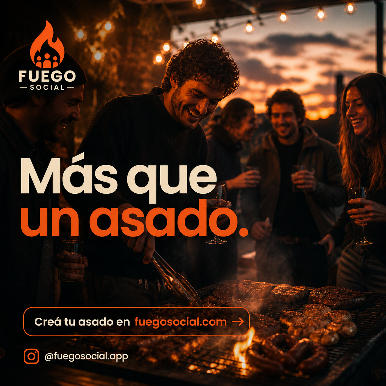 Fuego Social — Más que un asado
