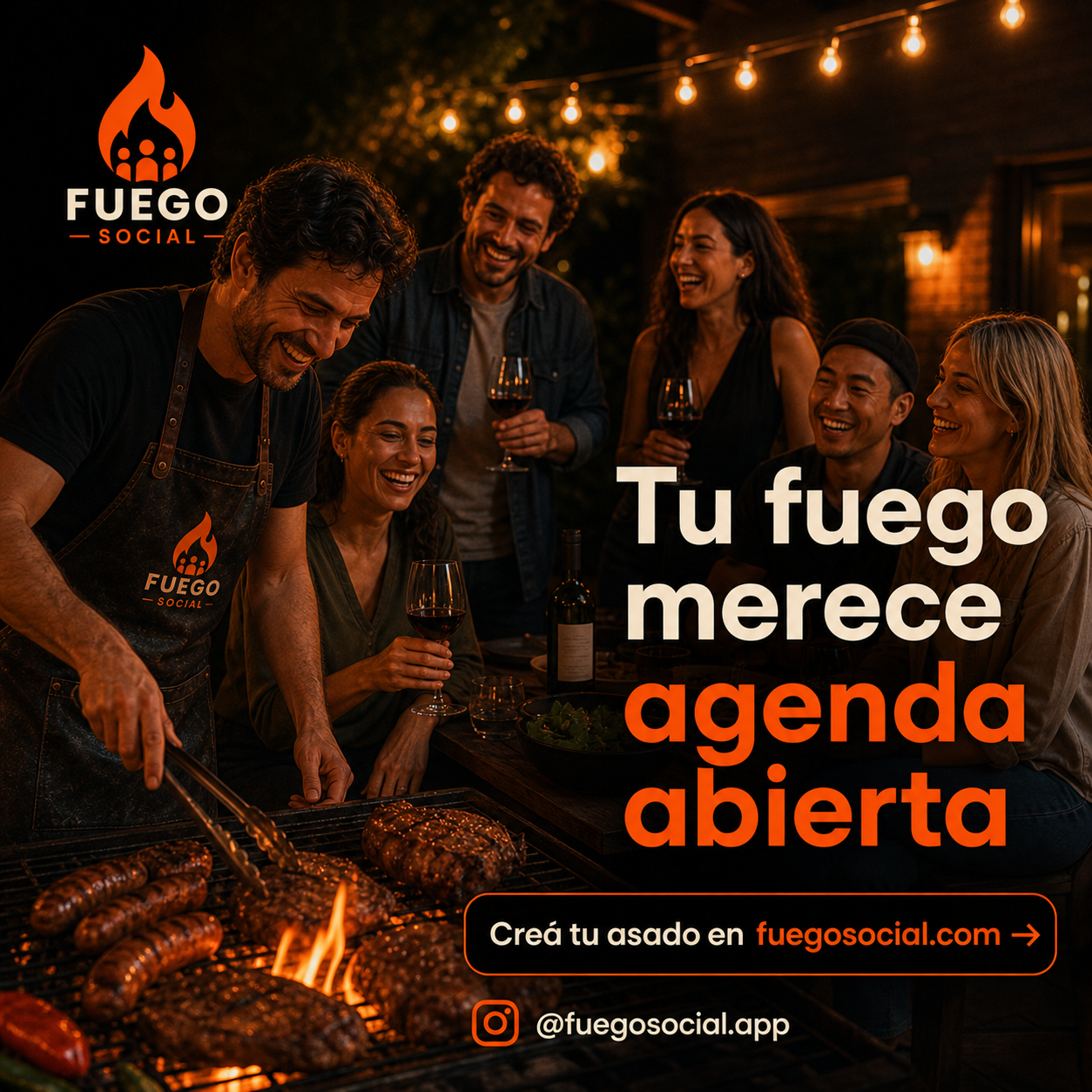 Tu fuego merece agenda abierta.