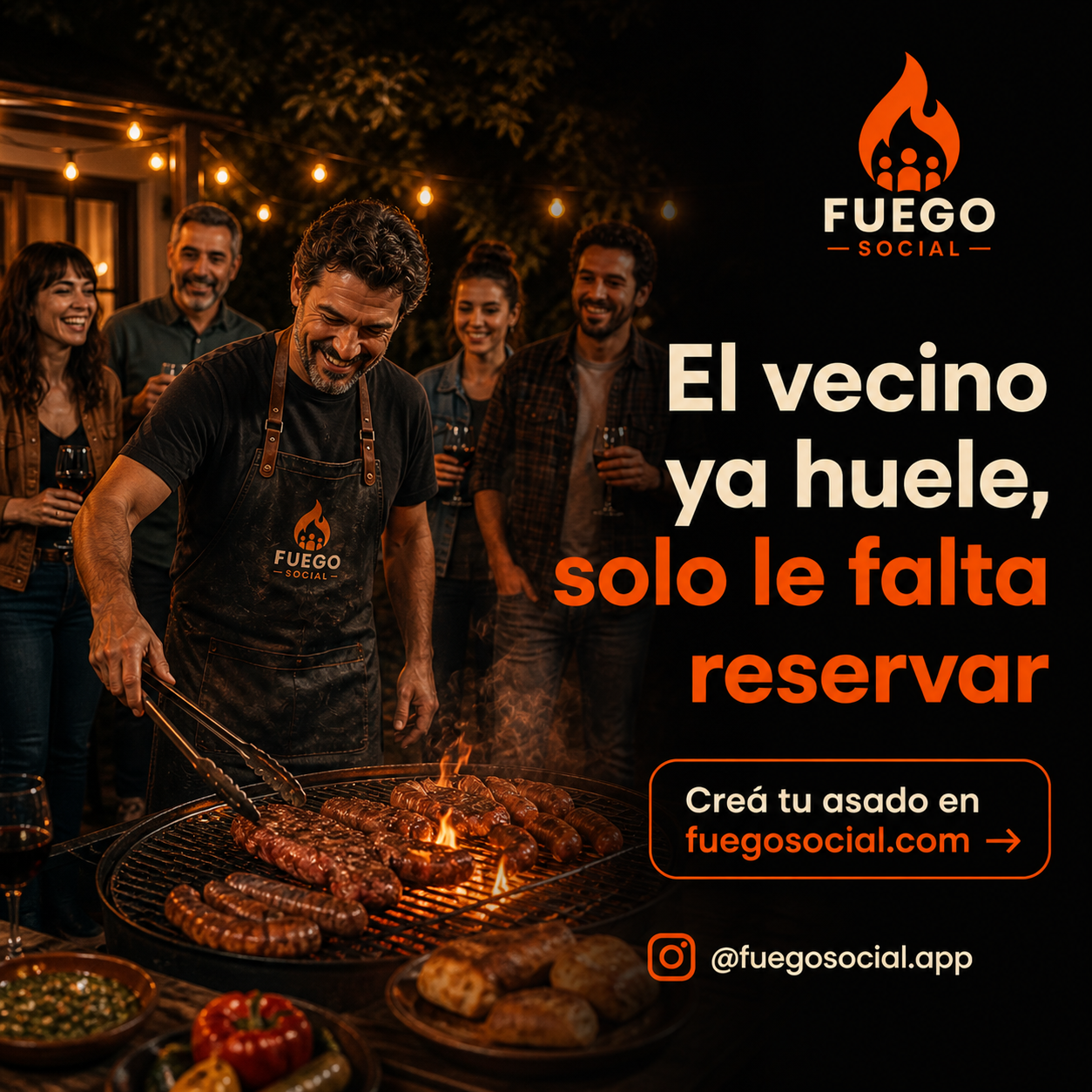 El vecino ya huele, solo le falta reservar.